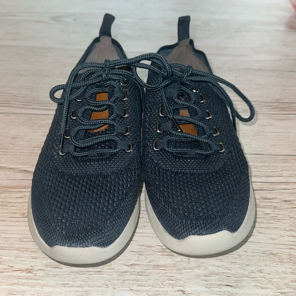 Johnston & Murphy Amherst Knit Navy Comfort Dress Sneakers Boys Size 3M